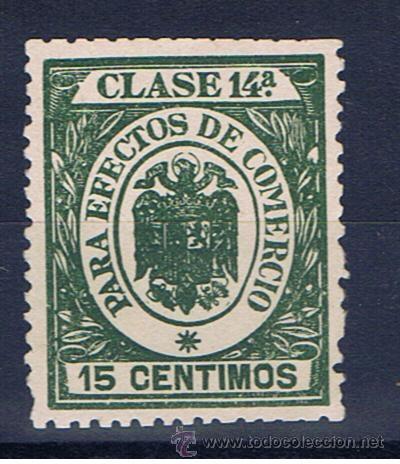 Sellos: sello para efectos de comercio 15 cts nuevo(*) - Foto 1
