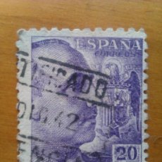 Sellos: SELLO ESPAÑA. 20 CÉNTIMOS 1939. FRANCISCO FRANCO Y ESCUDO ÁGUILA DE SAN JUAN.. Lote 34273535