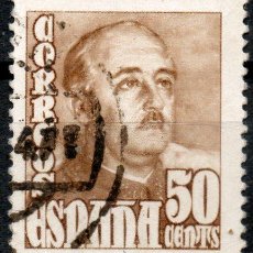 Sellos: 1022 / 50 CENTS GENERAL FRANCO. Lote 35721593