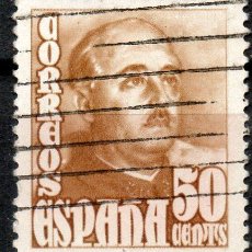 Sellos: 1022 / 50 CENTS GENERAL FRANCO. Lote 35721663