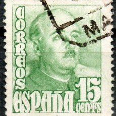 Sellos: 1021 / 15 CENTS GENERAL FRANCO. Lote 35721800