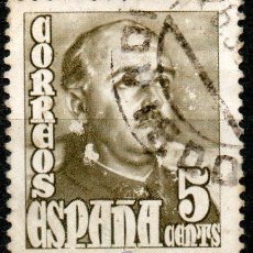 Sellos: 1020 / 5 CENTS GENERAL FRANCO. Lote 35721948