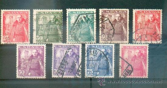 Sellos: FRANCO CASTILLO DE LA MOTA 1024/32 - Foto 1