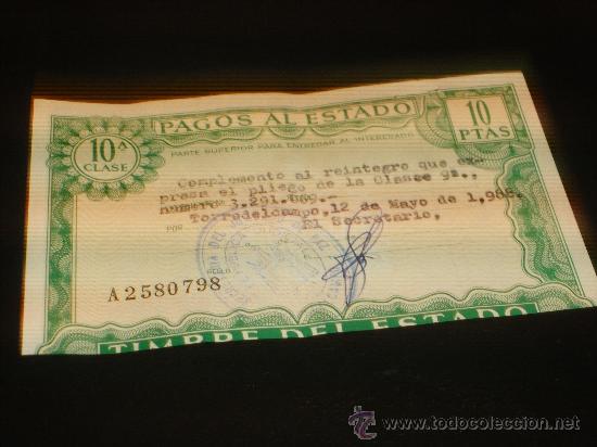 Sellos: PAGOS AL ESTADO. - Foto 1