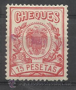 Sellos: cheques 15 pts nuevo* - Foto 1