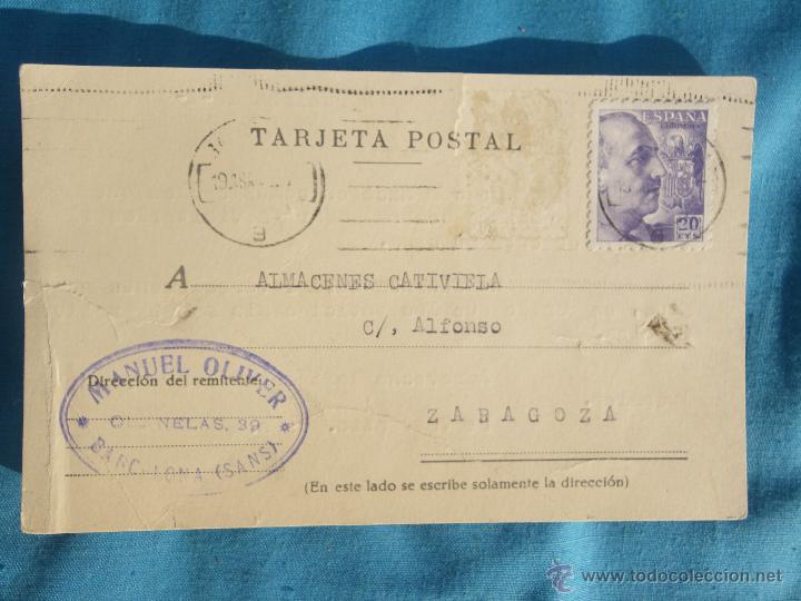 Sellos: TARJETA POSTAL CIRCULADA - Foto 1
