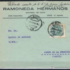 Sellos: 1944.- CADIZ A JEREZ DE LA FRONTERA