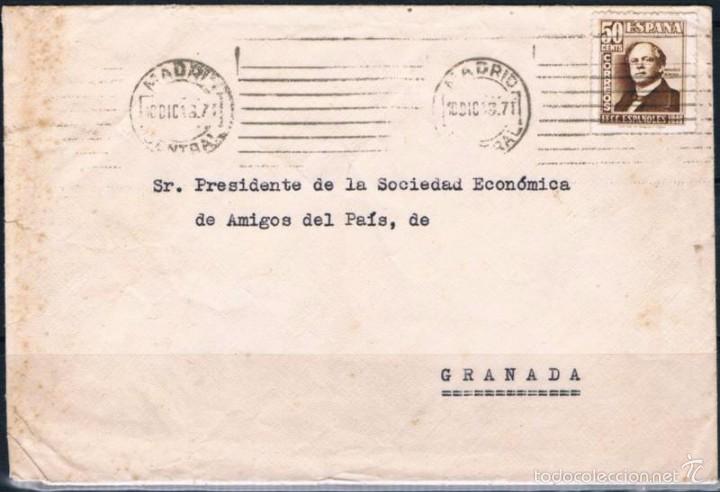 Sellos: 1942.-  MADRID A GRANADA - Foto 1