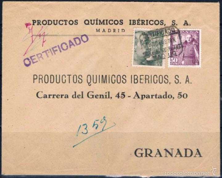 Sellos: 1948.-  MADRID A GRANADA - Foto 1
