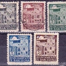 Francobolli: AYUNTAMIENTO DE BARCELONA-CASA PADELLAS/1943. Lote 56316921