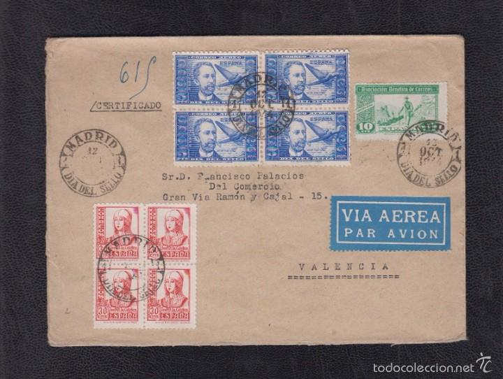 Sellos: 1944.- MADRID A VALENCIA - Foto 1