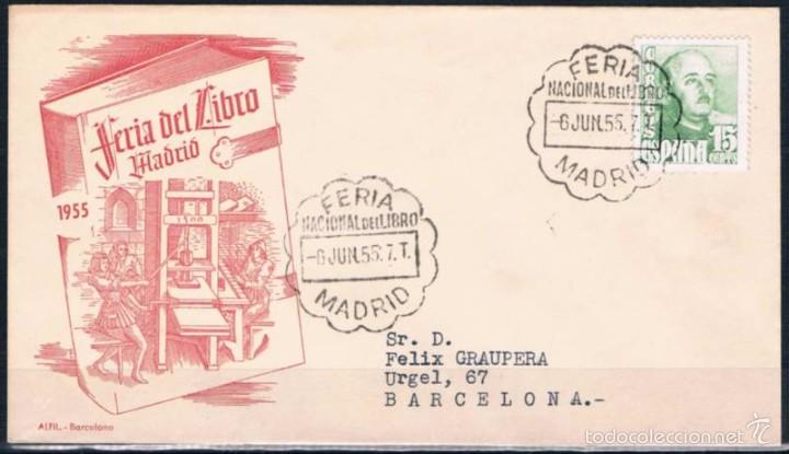 Sellos: 1955.-  MADRID A BARCELONA - Foto 1