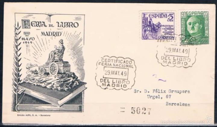 Sellos: 1949.-  MADRID A BARCELONA - Foto 1