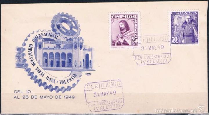 Sellos: 1949.-  VALENCIA INTERIOR - Foto 1