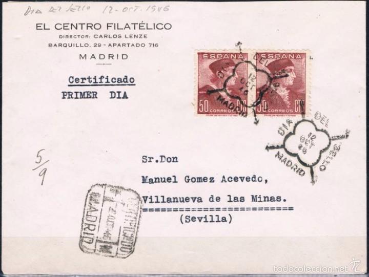 Sellos: 1946.- MADRID A SEVILLA - Foto 1