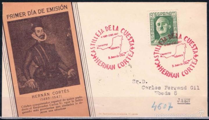 Sellos: 1946.-  SEVILLA A JA&Eacute;N - Foto 1