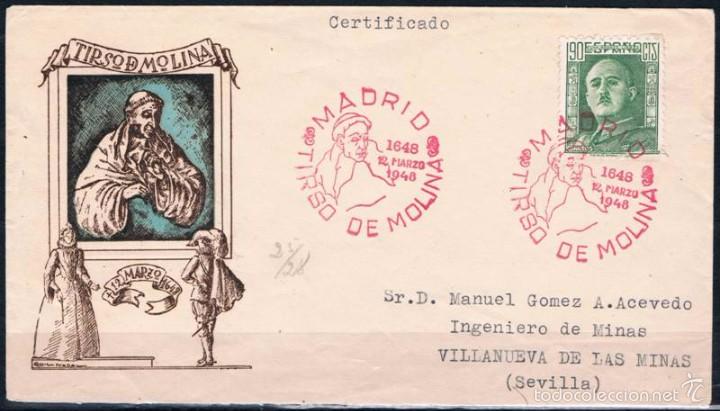 Sellos: 1948.- MADRID A SEVILLA - Foto 1