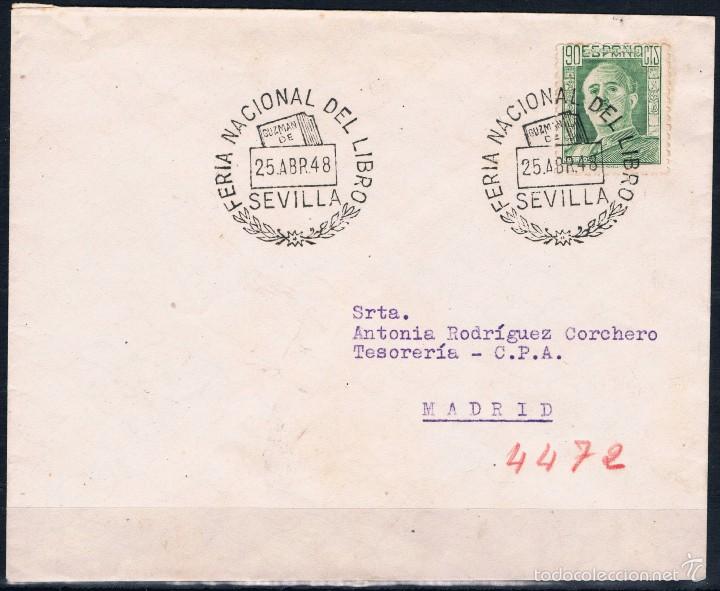 Sellos: 1948.-  SEVILLA A MADRID - Foto 1
