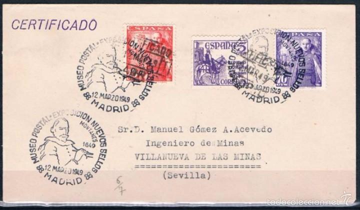 Sellos: 1949.-  MADRID A SEVILLA - Foto 1