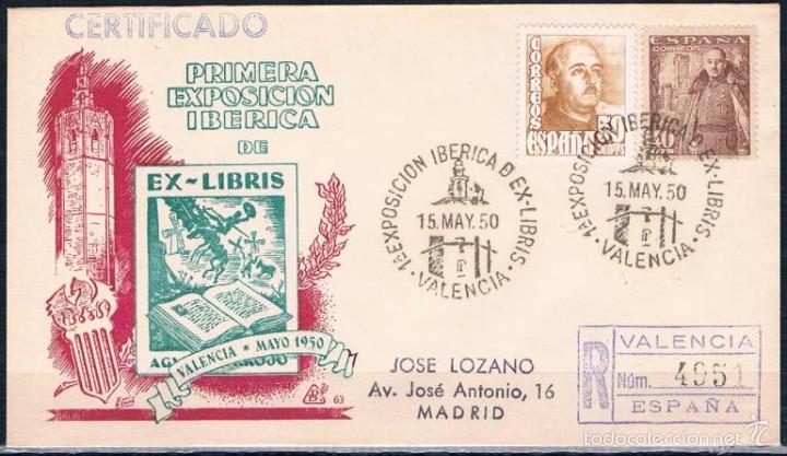 Sellos: 1950.-  VALENCIA A MADRID - Foto 1
