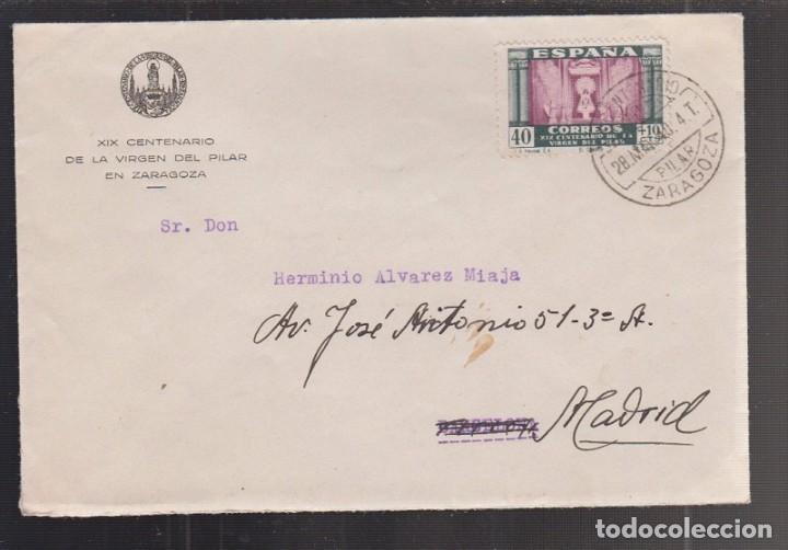 Sellos: 1940.- ZARAGOZA A MADRID. - Foto 1