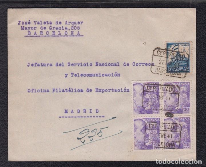 Sellos: 1941.- BARCELONA A MADRID - Foto 1