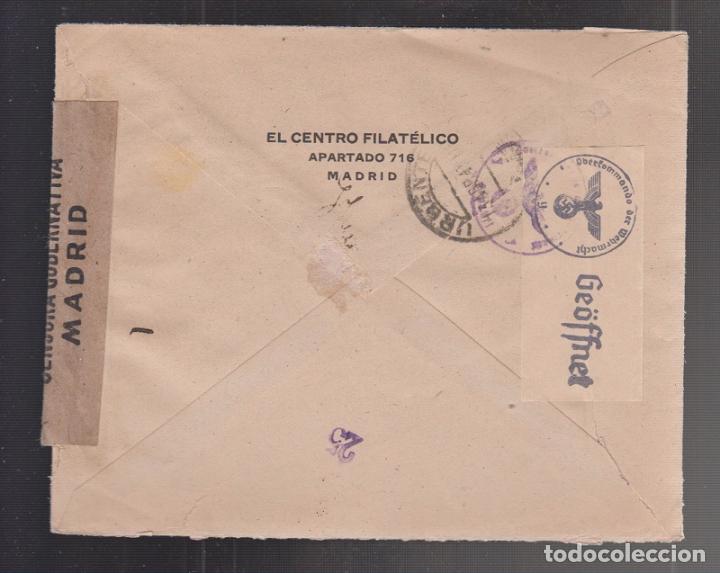 Sellos: 1943.- MADRID A PAR&Iacute;S (FRANCIA) - Foto 2