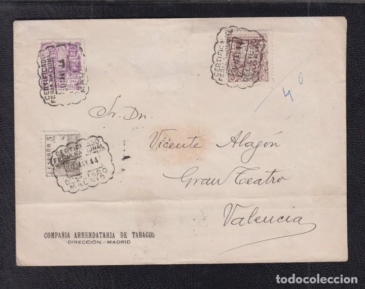Sellos: 1944.- MADRID A VALENCIA - Foto 1