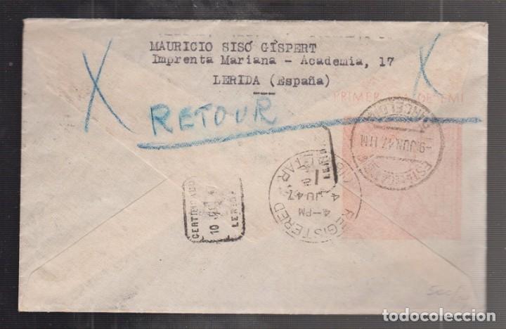 Sellos: 1947.- LERIDA A GIBRALTAR - Foto 2
