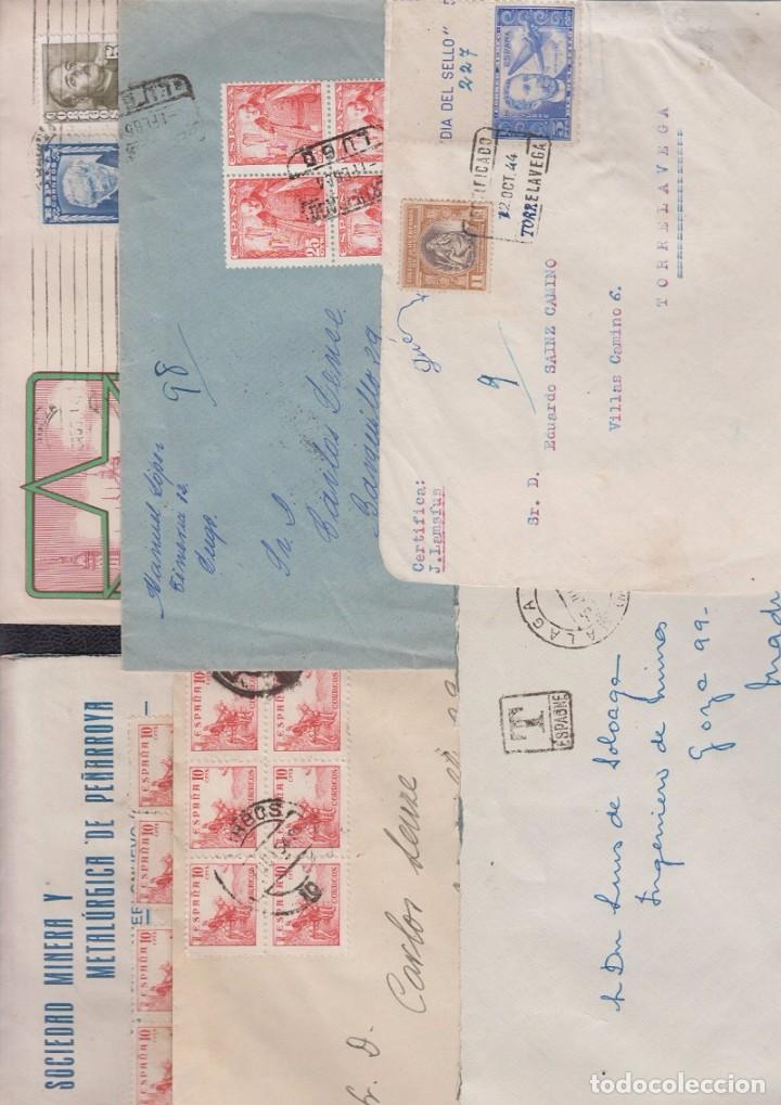 Sellos: HISTORIA POSTAL.  LOTE DE CONJUNTO. - Foto 2