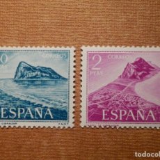 Sellos: SELLO - ESPAÑA - CORREOS - EDIFIL 1933 Y 1934 - PRO TRABAJADORES CAMPO DE GIBRALTAR - 1969 - 2 VALOR