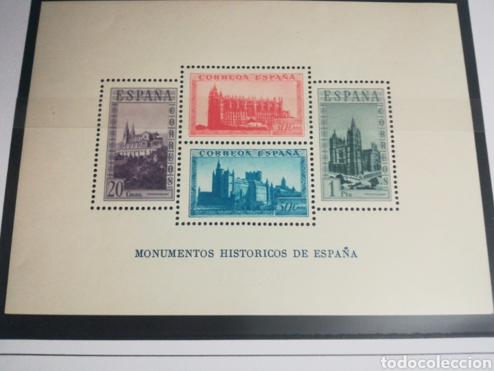 Sellos: 1938 edifil 847 monumentos historicos de espa&ntilde;a