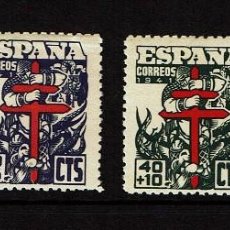 Sellos: ESPAÑA EN NUEVO** 1941, EDIFIL. 948/51, SERIE COMPLETA, PRO TUBERCULOSOS. Lote 114677047