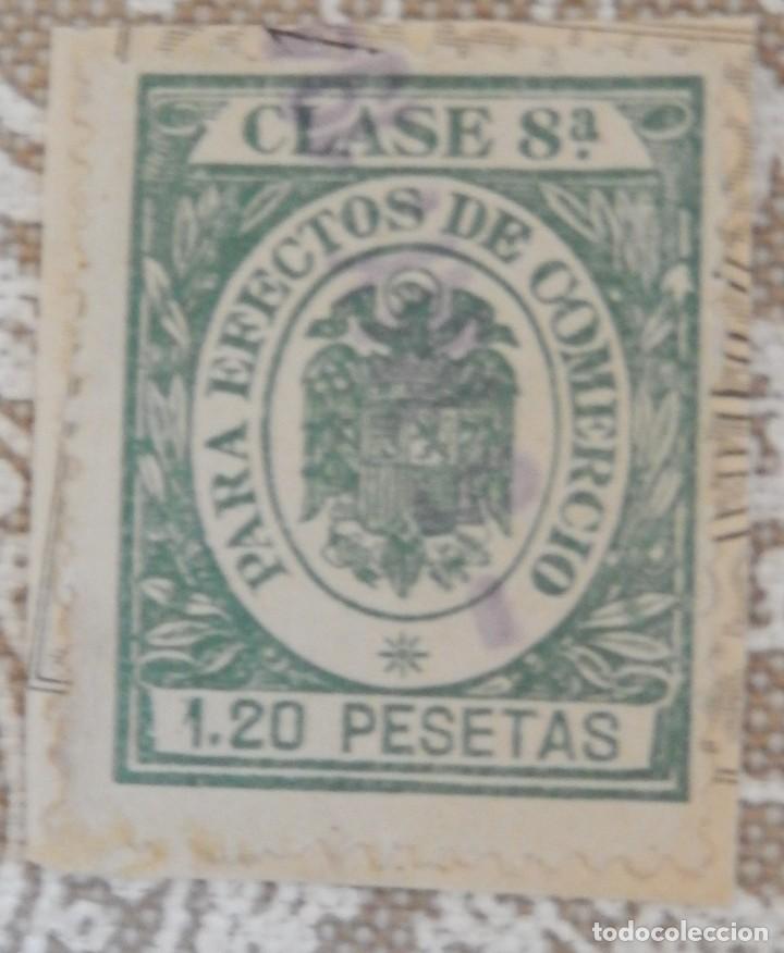 Sellos: Timbre clase 8 para efectos de comercio - Foto 1