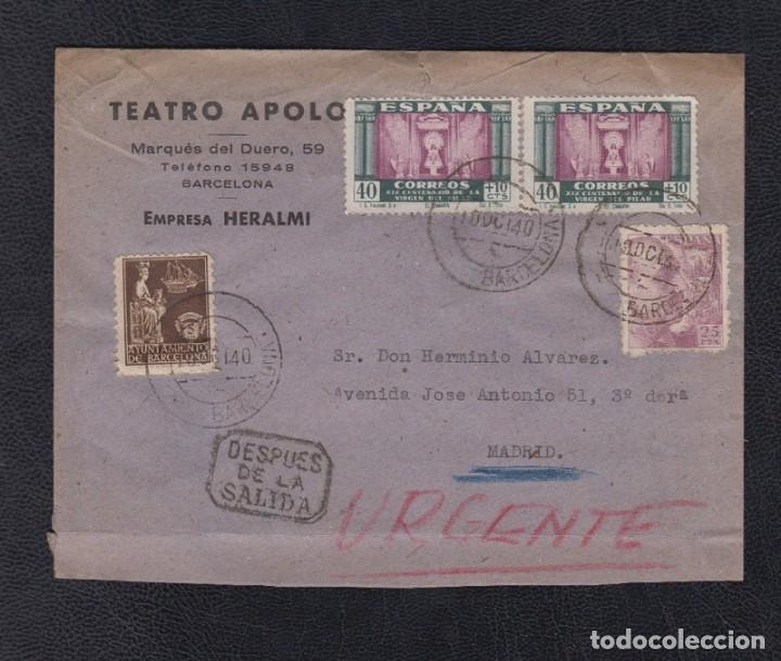 Sellos: 1940.- ZARAGOZA A MADRID - Foto 1