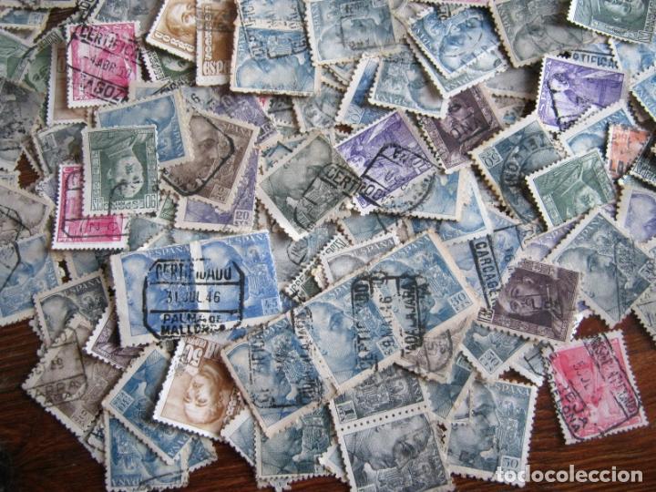 Sellos: Gran lote sellos España - Franco Cid etc - Matasellos ciudades - Foto 2 - 145844710