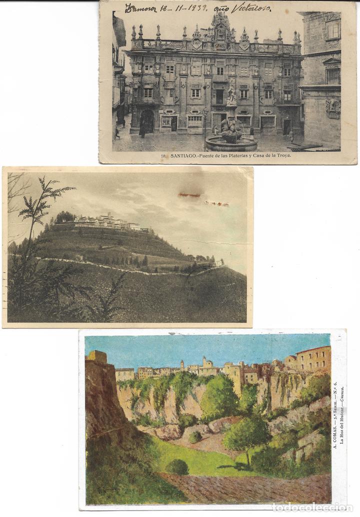 Sellos: Tres postales circuladas - Foto 1