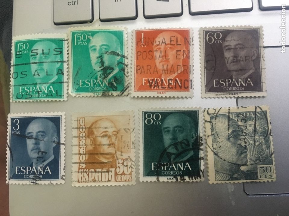 Sellos: 8 FRANCOS - Foto 1