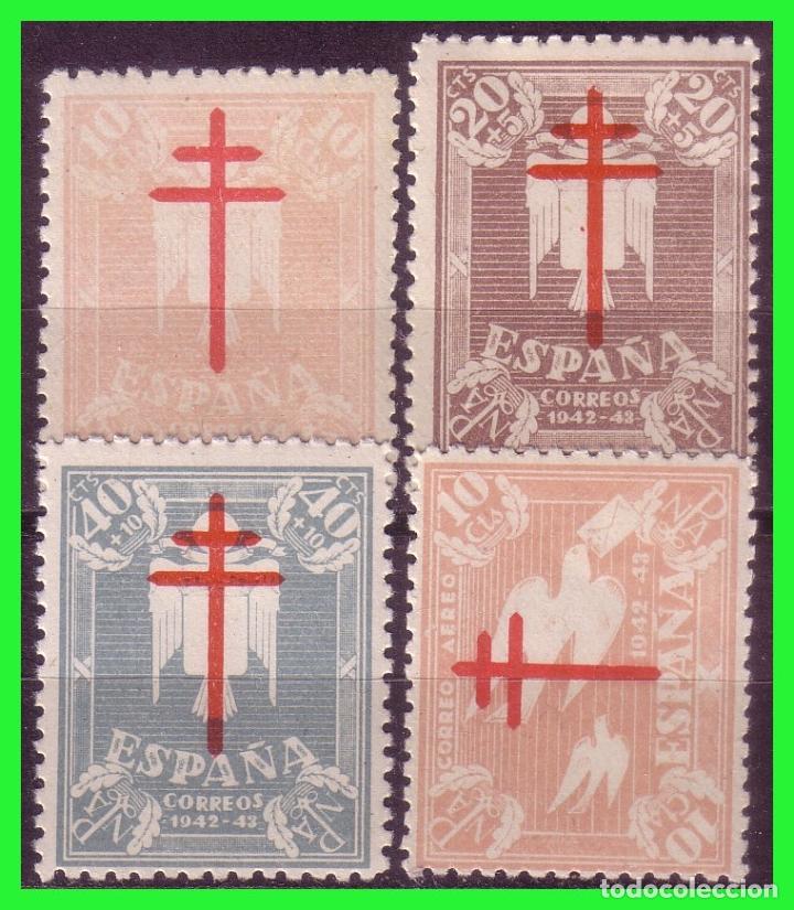 Sellos: 1942 Protuberculosos, EDIFIL n&ordm; 947 a 960 * *