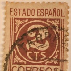 Sellos: SELLO ESTADO ESPAÑOL. 2 CTS. EDIFIL 815 CIFRAS 1937-1940.. Lote 192640383