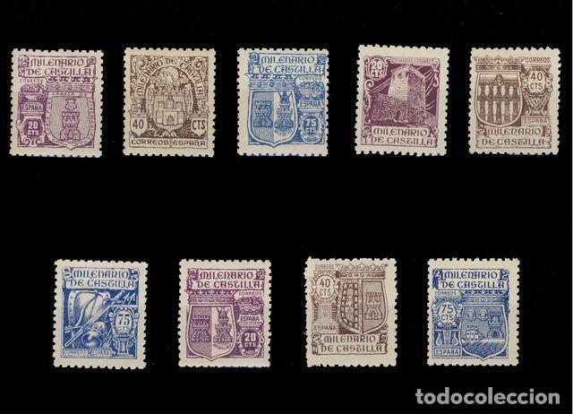 Selos: 0974/82** MILENARIO DE CASTILLA.  BC