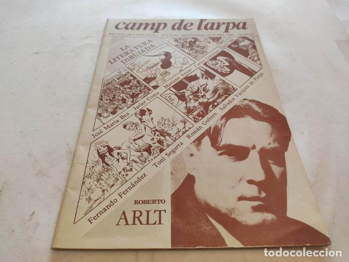 Briefmarken: CAMP DE L'ARPA N&ordm; 79-80 OCTUBRE 1980, LITERATURA ROBERTO ARLT