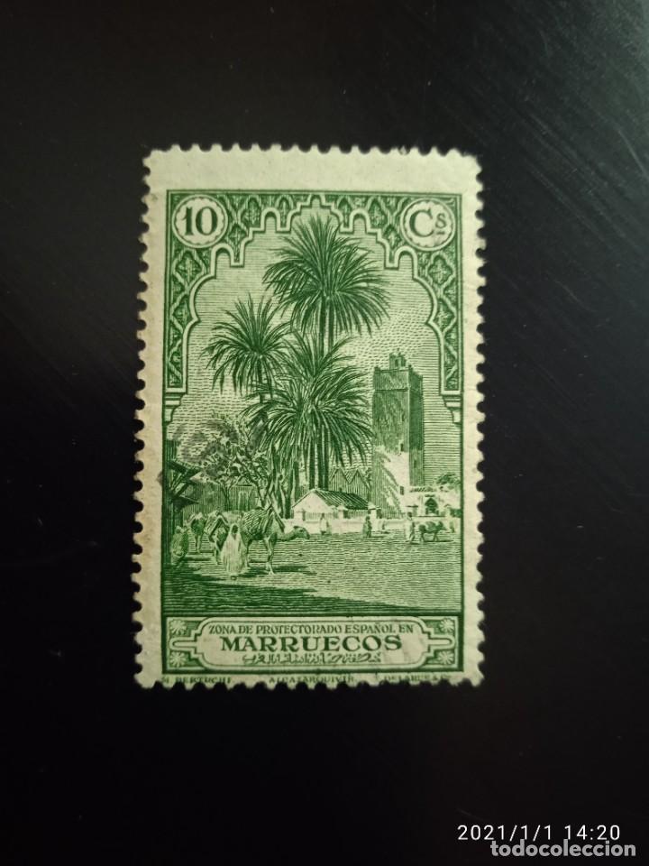 Sellos: ESPA&Ntilde;A PROTECTORADO ESPA&Ntilde;OL 10 CENT, A&Ntilde;O 1928. - Foto 1