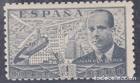 Sellos: OFERTA.- SELLO N&ordm; 946 JUAN DE LA CIERVA Y AUTOGIRO NUEVO SIN CHARNELA.