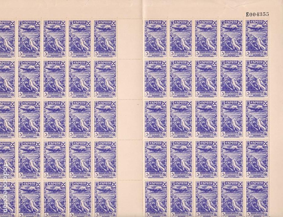 Francobolli: GP15- Benefico Correos Edifil 25 x 4 Hojas con INTERPANEL 100 Sellos . ** Sin Fijasellos.