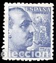Sellos: ESPA&Ntilde;A.- SELLO N&ordm; 929 FRANCO DENTADO GRUESO NUEVO SIN CHARNELA.