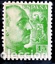 Sellos: ESPA&Ntilde;A.- SELLO N&ordm; 921 FRANCO DENTADO GRUESO NUEVO SIN CHARNELA.