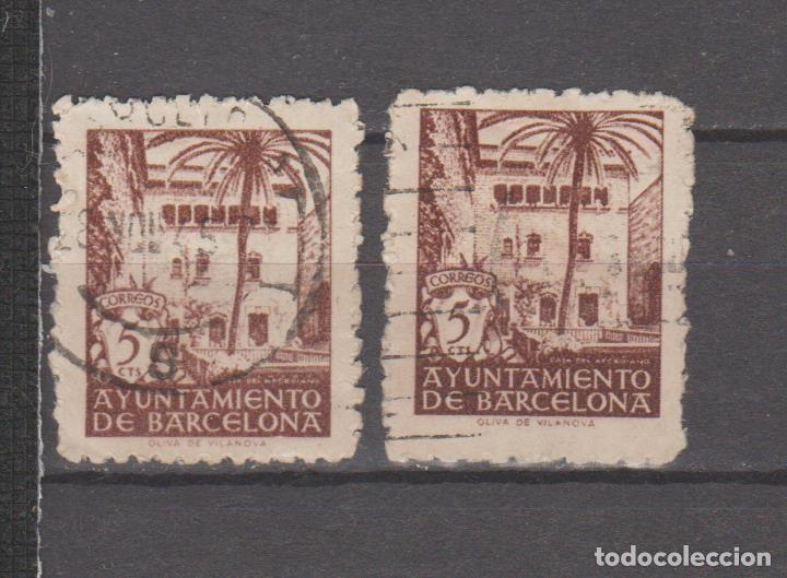 Sellos: BARCELONA 1945. - Foto 3
