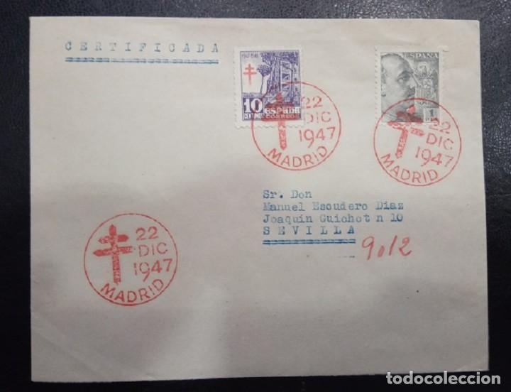 Sellos: 1947.- MADRID A SEVILLA. - Foto 1