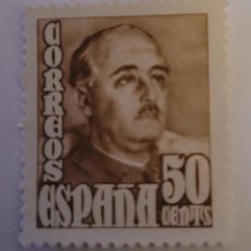 Sellos: SELLO DE ESPAÑA 1948. GENERAL FRANCO. 50 CTS. NUEVO. Lote 252146220